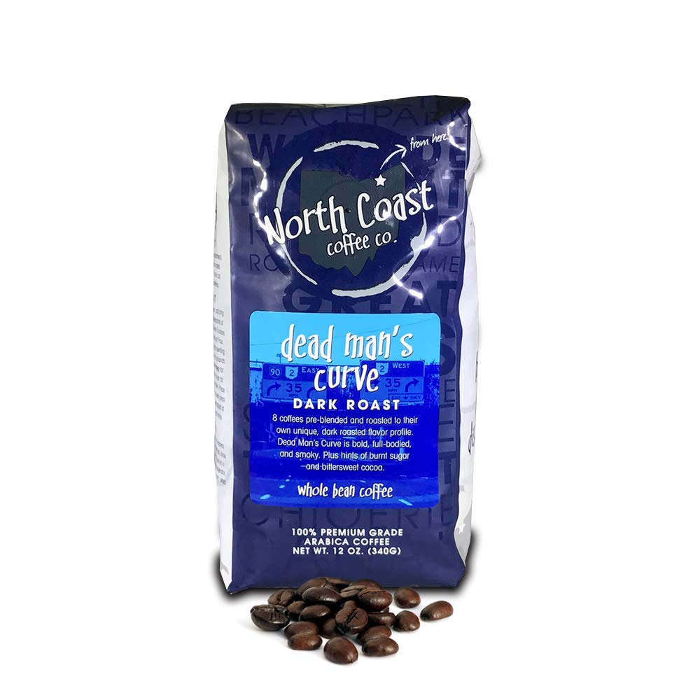12oz North Coast Coffee - Dead Man’s Curve - Whole Bean Coffee - 12oz Bag (Whole Bean)