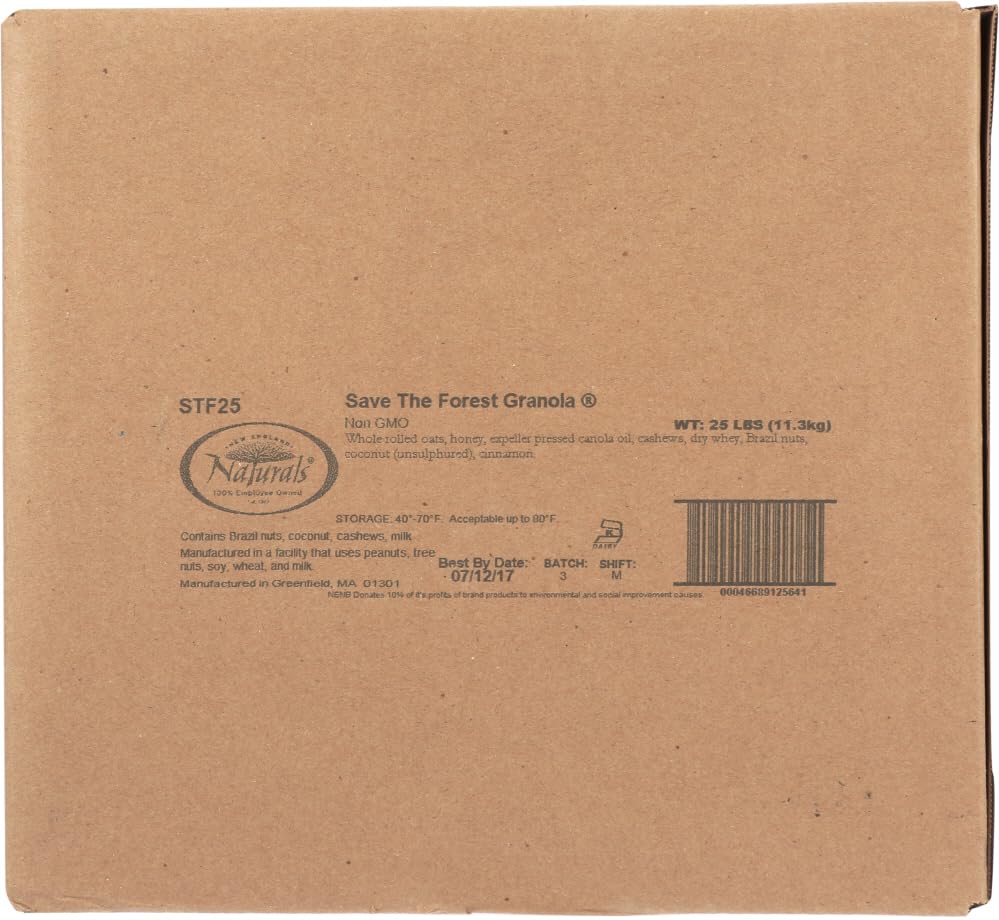 New England Naturals Granola Nut Save Forest 25 Lb ( Multi-Pack)3