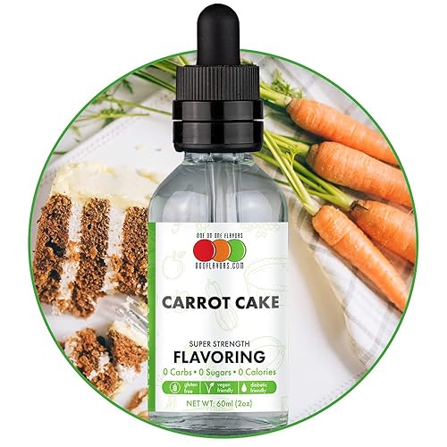 Carrot Cake Flavored Liquid Concentrate 2 oz