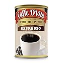 Caffe D'Vita Espresso Coffee - Instant Espresso Coffee Powder, Ground Espresso Beans, Keto, Gluten Free, No Cholesterol, No Trans Fat, Kosher-Dairy