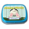 Bunny Booty Breath Mints - Funny Rabbit Butt Design - Novelty Candy Gift for Kids - Hinged Collectible Tin of Sugar-Free Peppermint Candy