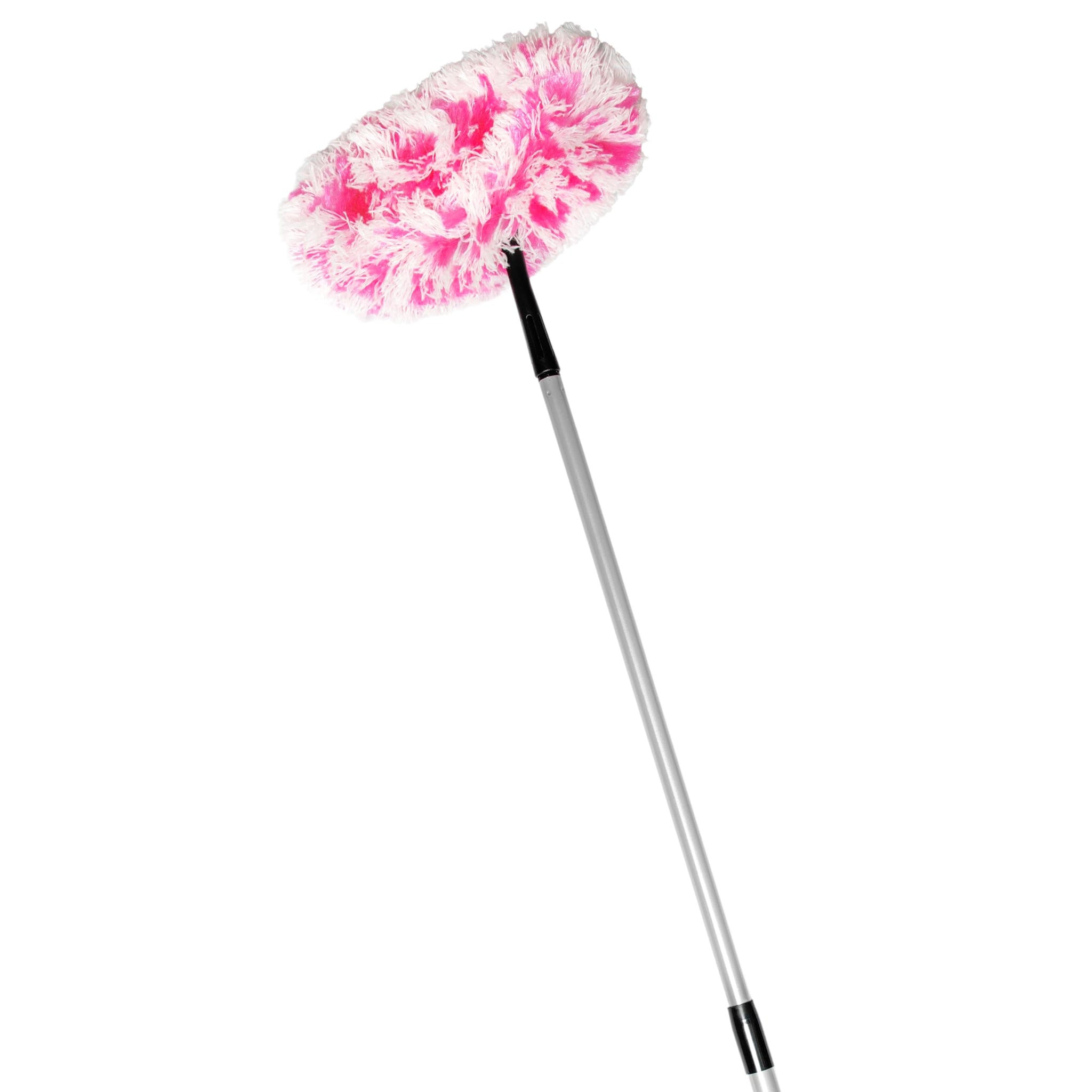 Fuller Brush Fuzzy Fan Duster - Dust & Clean Ceiling Fans, Walls, Woodwork - Polystatic & Microfiber Grabs & Holds Dust, Lint, Cobwebs & Dirt - Fan