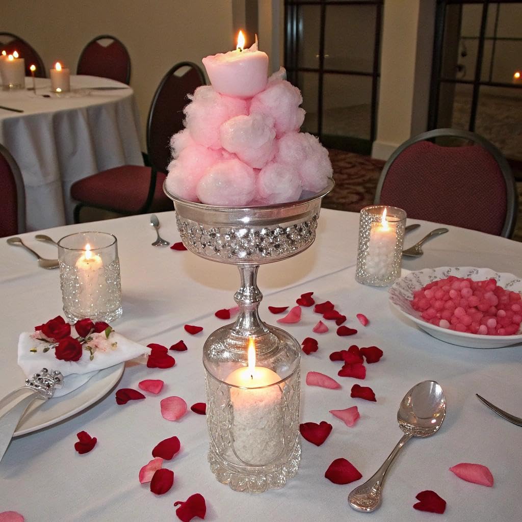 CHOCOLATE STORYBOOK Gourmet Flavored Cotton Candy - Unique Idea for Holidays, Birthdays, Gag Gifts, Party Favors (Wedding Cake, 1.75 oz, 1-Pack)