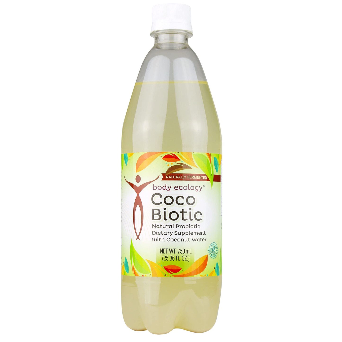 Body Ecology CocoBiotic | Naturally Fermented Liquid Probiotic | Dietary Supplement with Coconut Water | Non-GMO Probiotic Beverage for Digestive