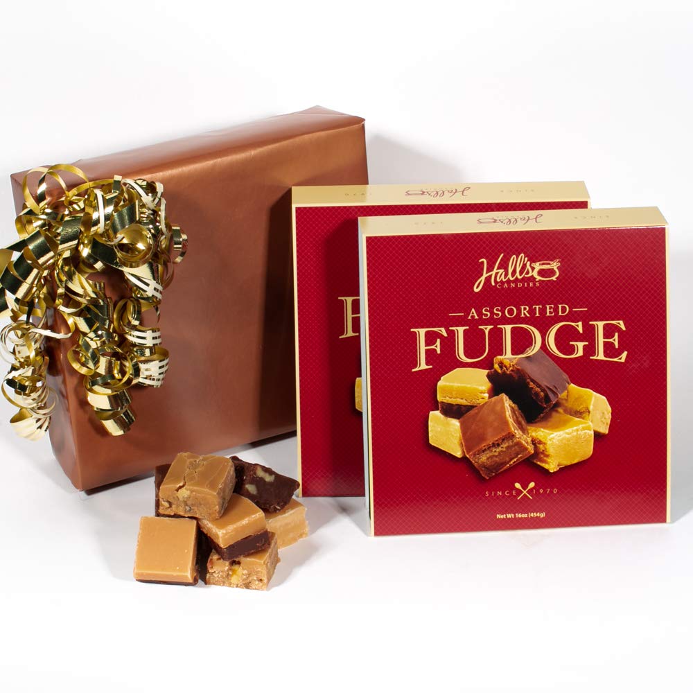 Sugar n' Spice Gift Box, 2 Pounds Chocolate Fudge