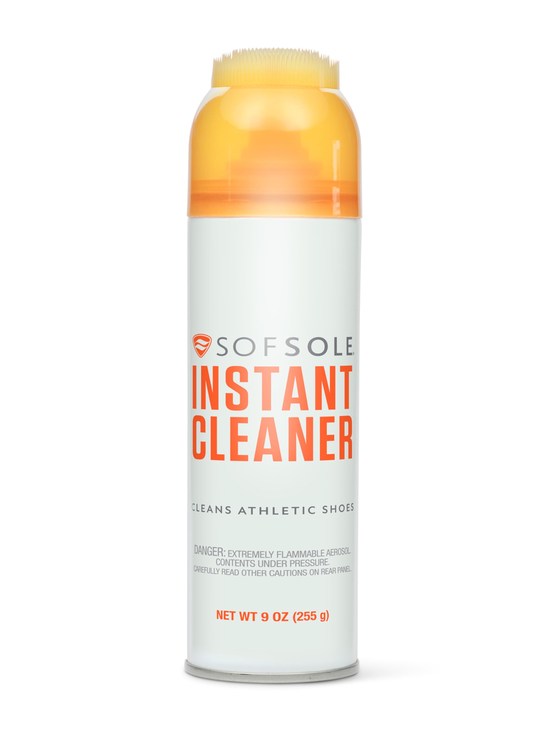 SOFSOLE Instant Cleaner 5 oz or 9 oz - Deep Cleaning Foaming Action Lifts Dirt & Debris from Toughest Fabrics & Materials - Scrub Top Applicator