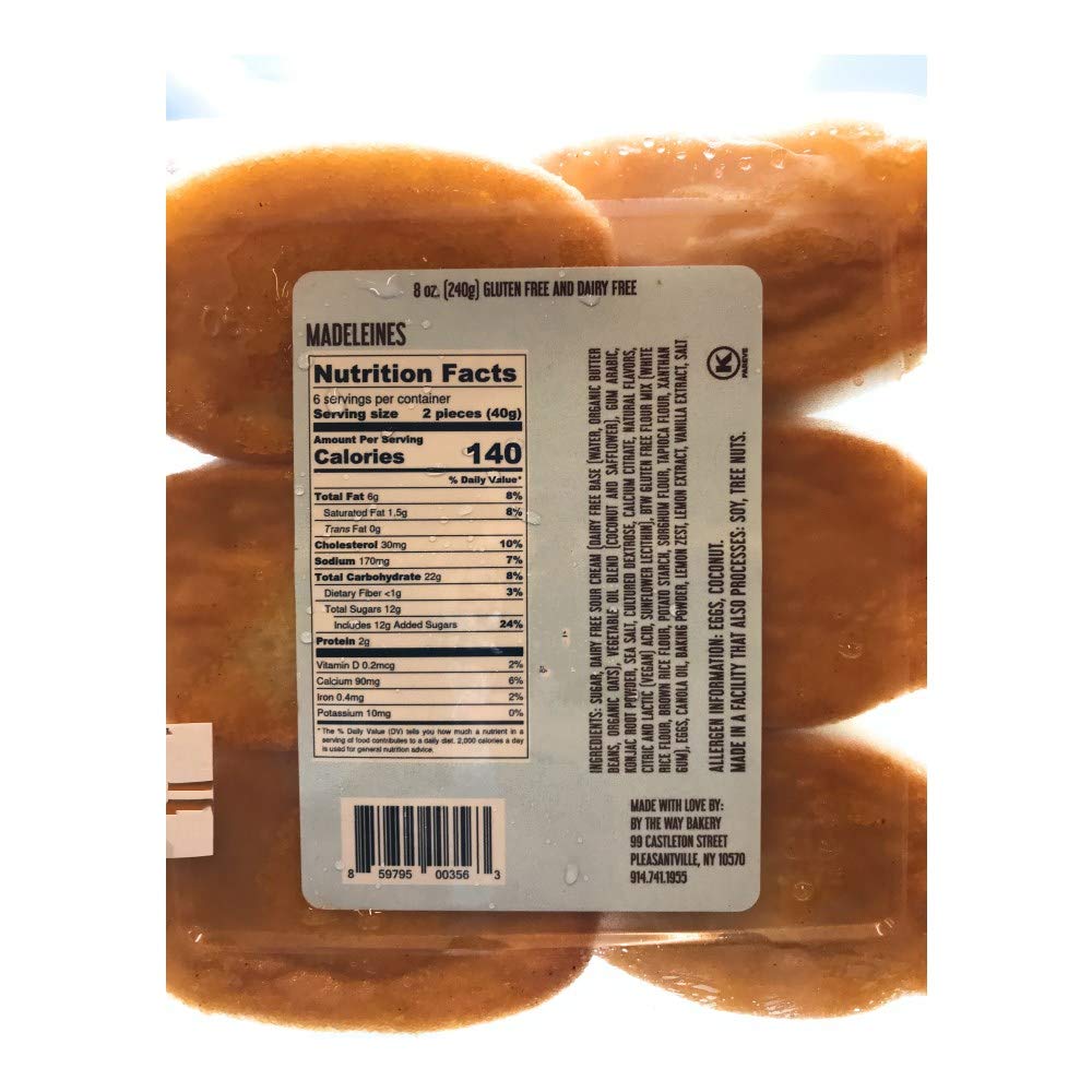 By the Way Bakery Madeleines, 8 OZ