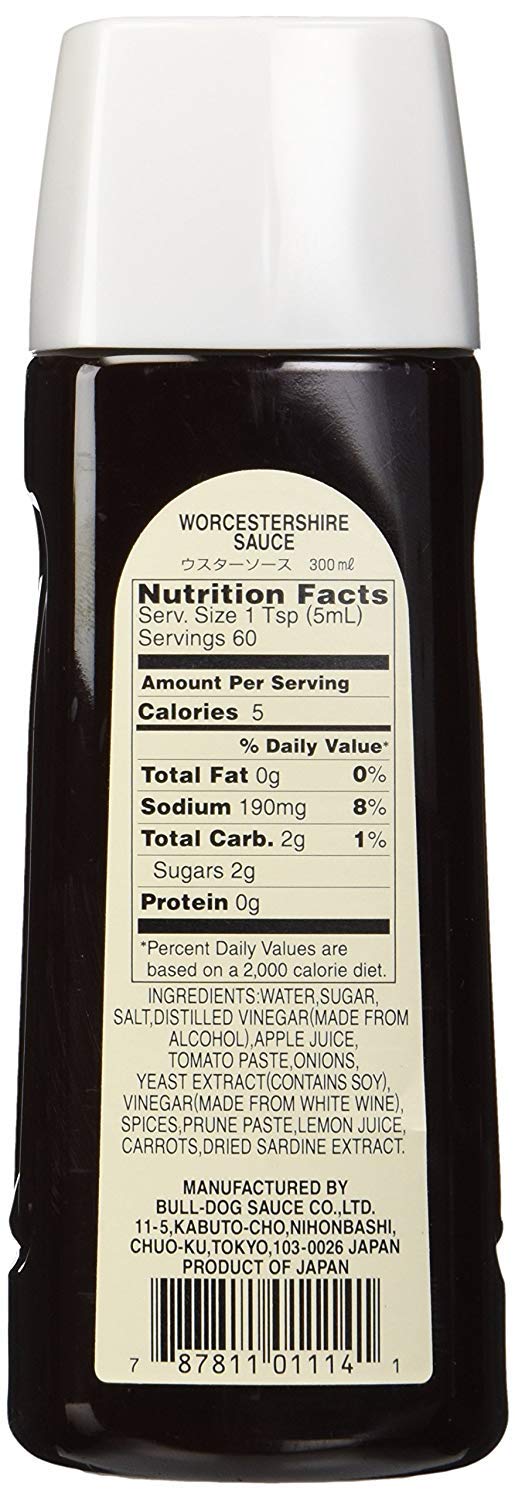 Bull-Dog Worcestershire Sauce 10.1 Fl. Oz. (3 Bottles)