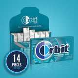 ORBIT Wintermint Sugar Free Chewing Gum, 3 Packs of 14-Pieces (42 Total Pieces)