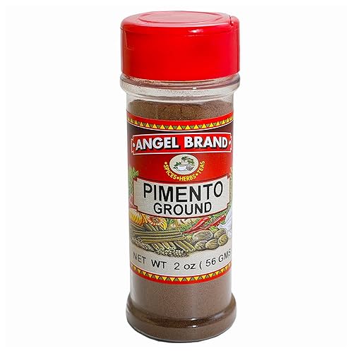 Angel Brand Allspice Pimento Seed Ground 2 oz Bottle - Premium Ground Spice for Cooking, Baking, and Seasoning - Rich Flavor for Caribbean, Middle