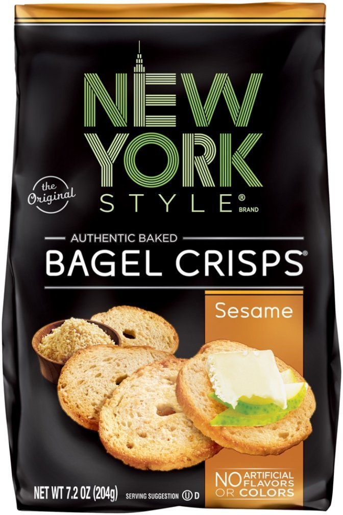 New York Style Bagel Crisp, Sesame, 7.2 Ounce (Pack of 3)