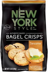 New York Style Bagel Crisp, Sesame, 7.2 Ounce (Pack of 3)