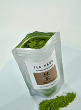 TEA-HAVA: JAPANESE MATCHA - Authentic Japanese First Harvest Ceremonial Grade Matcha Green Tea Powder from Uji, Kyoto (50g / 1.76 oz)