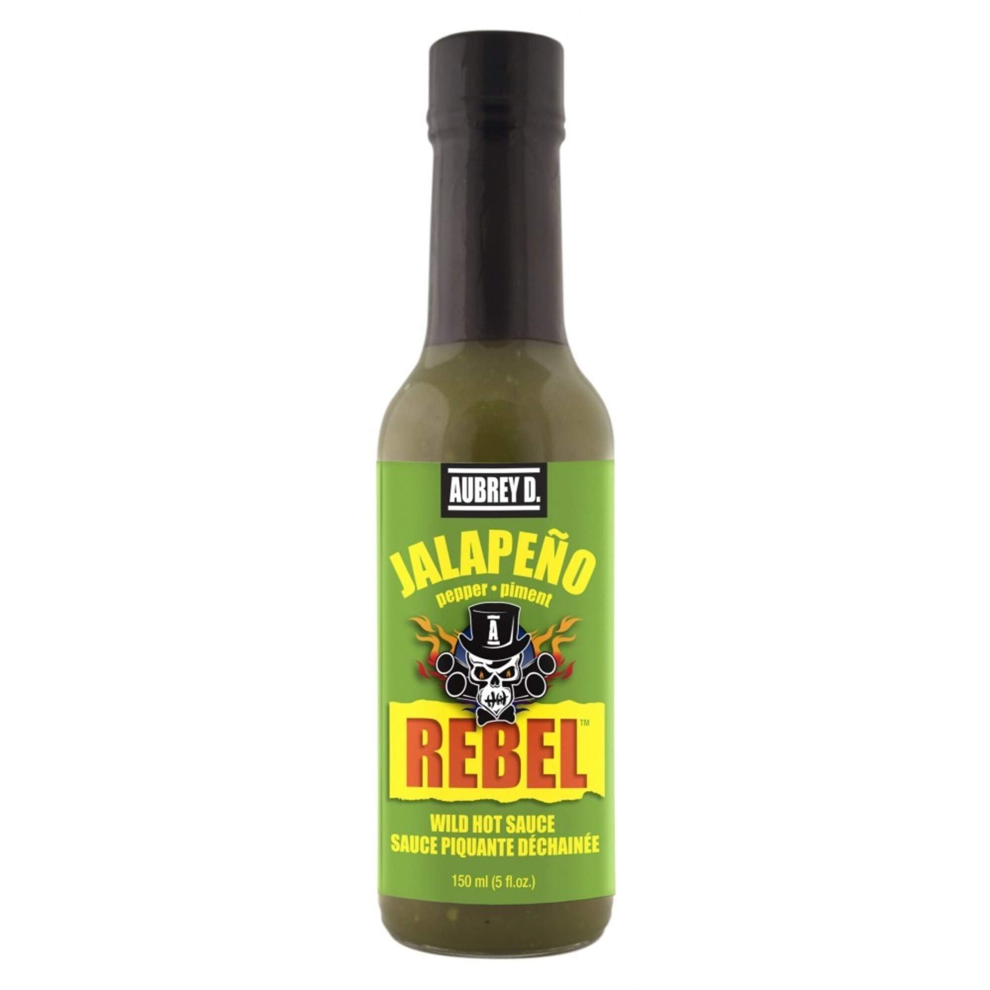 Aubrey D. Aubrey D, Mild with a Sharp Peppery Jalapeno Flavor Hot Sauce 1 Bottle