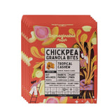 Unimaginable Granola Bites - 5 Boxes (5x 7oz Packs in Each Box) - Vegan, Non-GMO, Gluten Free, Dairy Free (Tropical Cashew)