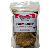 Weaver’s Dutch Country Seasonings Farm Dust w/Himalayan Salt, 26.25 oz - All?Natural Pink Himalayan Salt & Savory Herb Blend, No MSG - Perfect