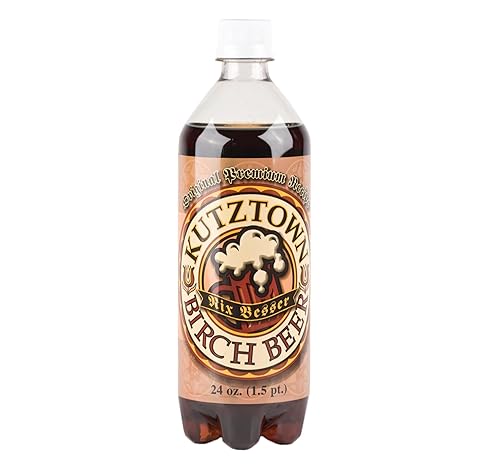 AmishTastes Soft Drinks Variety Box (Birch Beer, Black Cherry, Orange Cream, Red Cream), Kutztown "Nix Besser" PA Dutch Amish Style, 96 Oz.