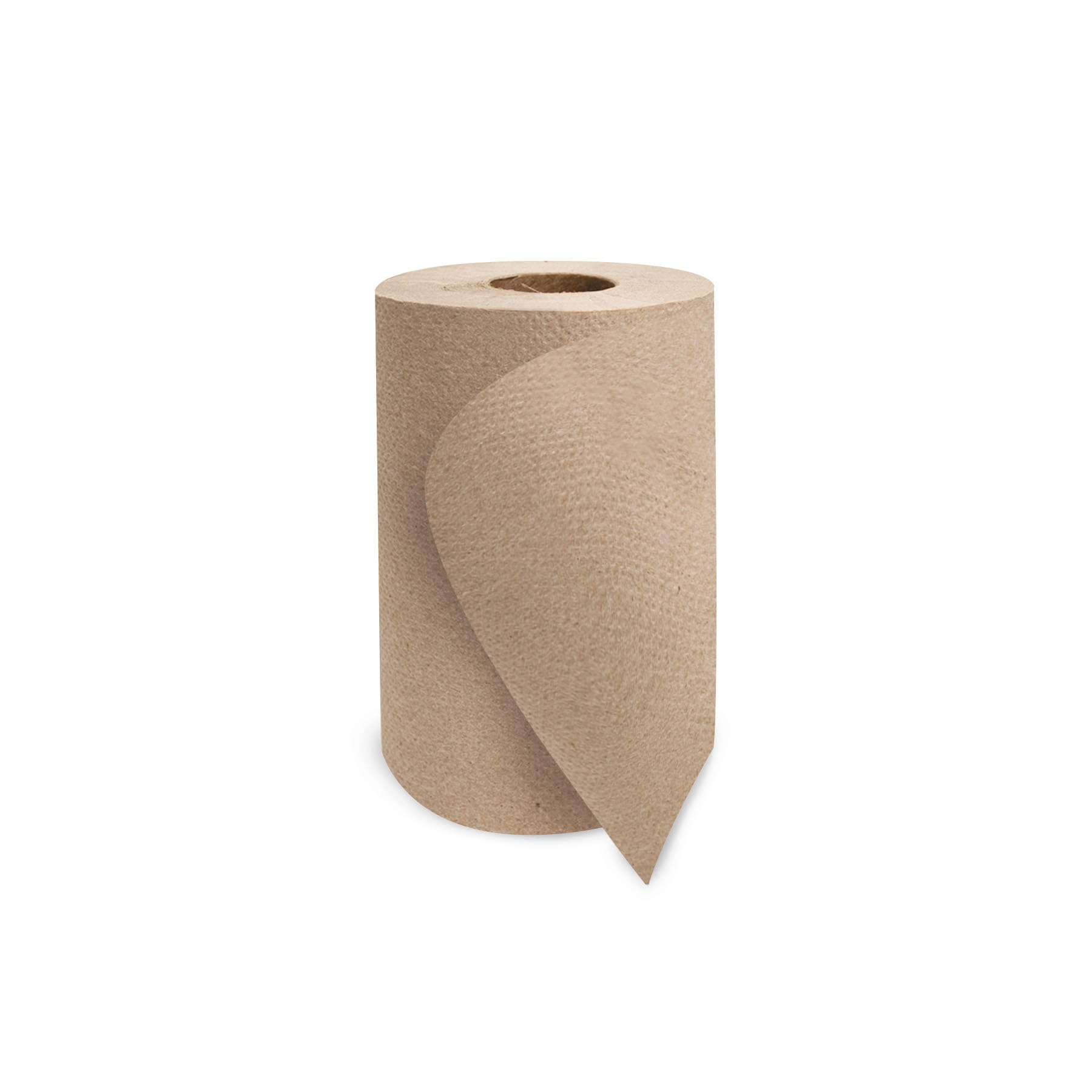 Hardwound Roll Towels, 8quot; x 350ft, Brown
