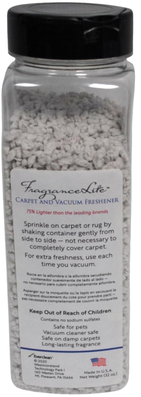 Everclean Fragrance Lite Carpet and Vacuum Freshener Apple Cider