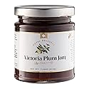Gourmanity Victoria Plum Jam, Sweet and Flavorful, Delicious Plum Preserves, Great on Toast and Scones, High Fruit Content, Non GMO, Made in Belgium