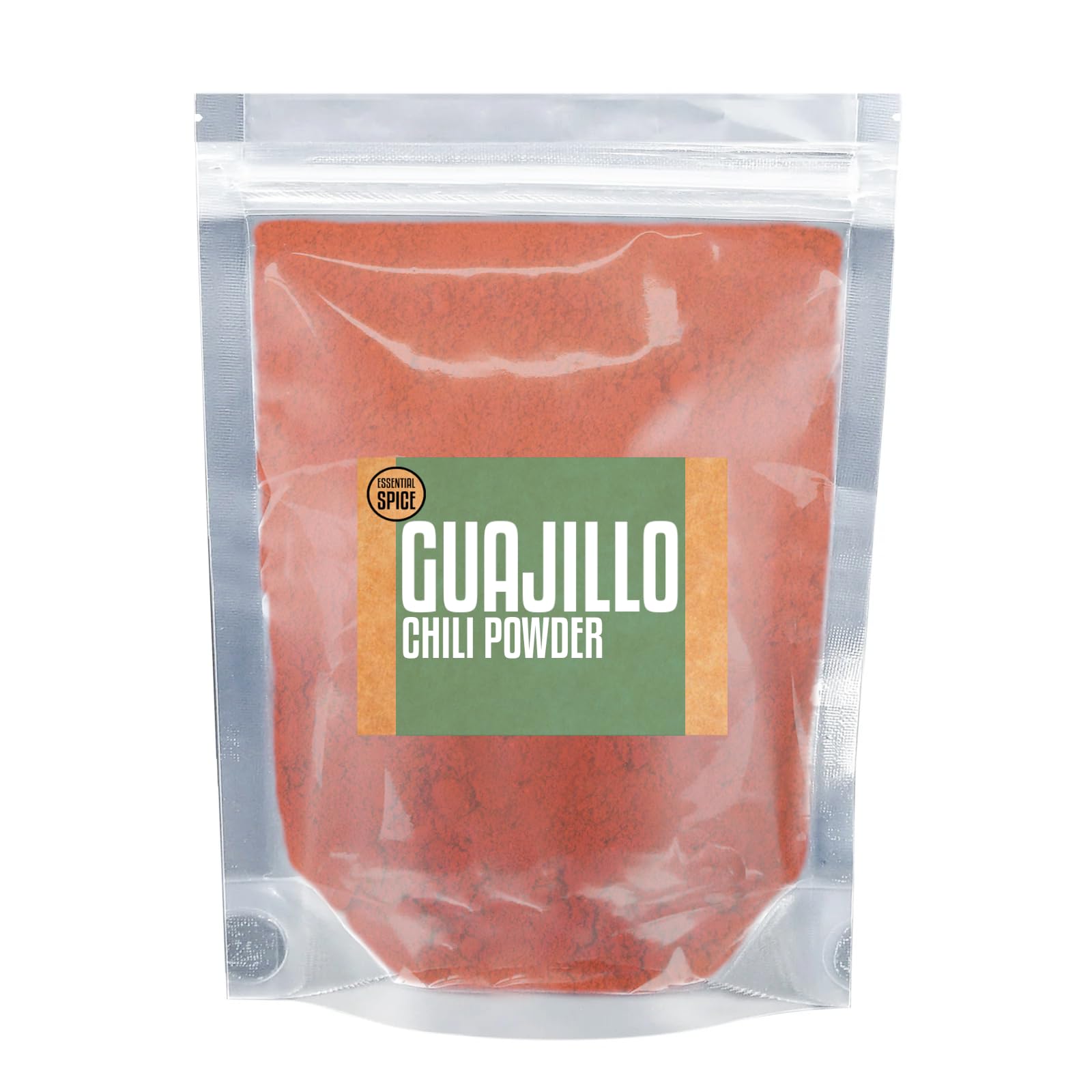 Essential Spice Guajillo Chili Powder - Mild Heat with Sweet, Smoky & Fruity Flavor - Ground from 100% Pure Guajillo Chilies - Perfect for Mexican