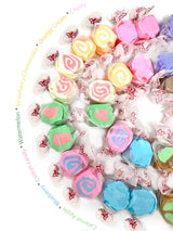 SweetGourmet Assorted Salt Water Taffy | Whipped Bulk Wrapped Candy | 2 pounds