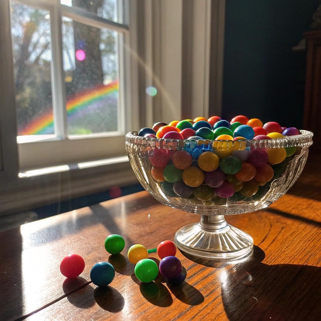 Dubble Bubble Gumball Machine Refill - More than 3 Pounds of Bulk Bubblegum Balls - .5 Inch Assorted Gumballs for Small Mini Candy Dispenser - 53