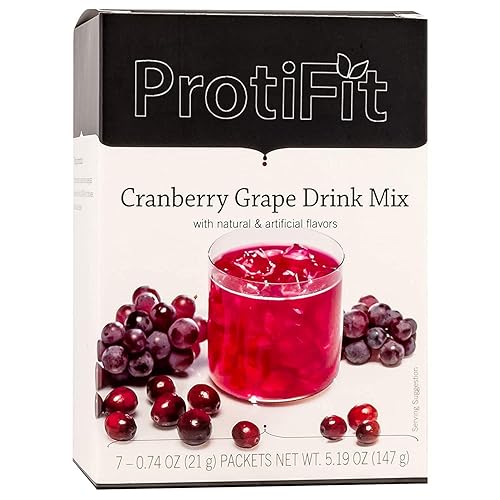 Proti Fit Cranberry Grape Drink Mix IDEAL PROTEIN COMPATIBLE