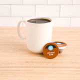 Amazon Brand - Happy Belly Breakfast Blend Compostable Coffee Pods, Light Roast, Compatible with K-Cup Brewer, 96 Count