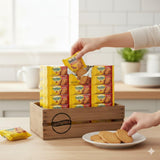 BeIVit@ Cinnamon Brown Sugar Whole Grain Breakfast Biscuits, Crunchy Breakfast Snacks, Individually Packaged, 25 Count