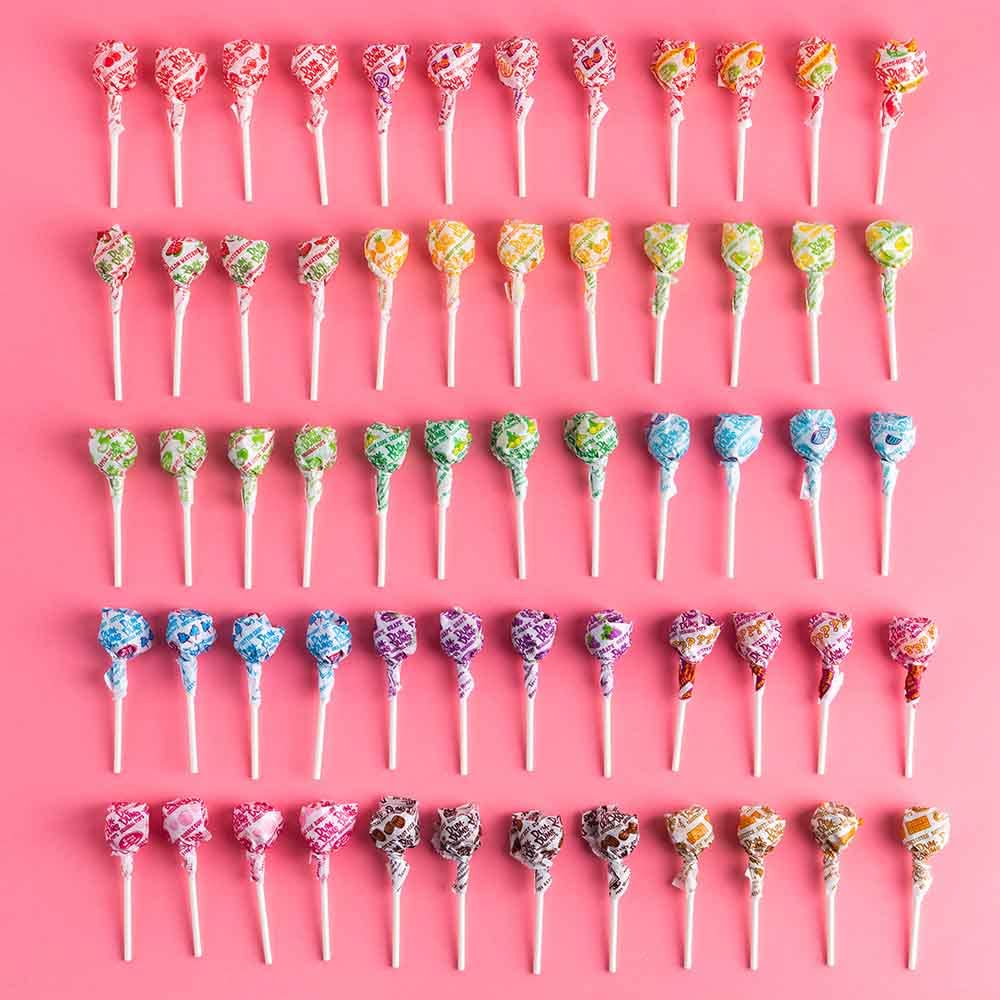 Dum-Dum Pops 1,000 Count Bucket - Assortment of Original Mix Suckers, Lollipop Case for Classroom, Work, Events - Bulk Candy for Any Occasion