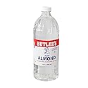 Pure Almond Extract, 32 Fluid Ounce, 1 Quart Bottle, Hampton Distribution