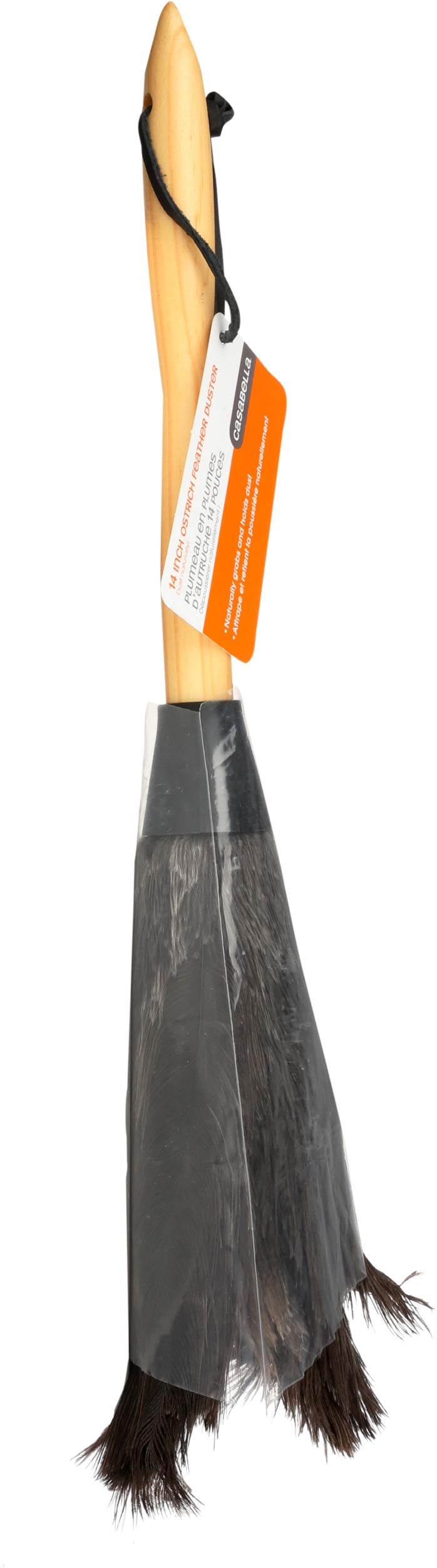 Casabella Feather Duster Wood Handle, 14"