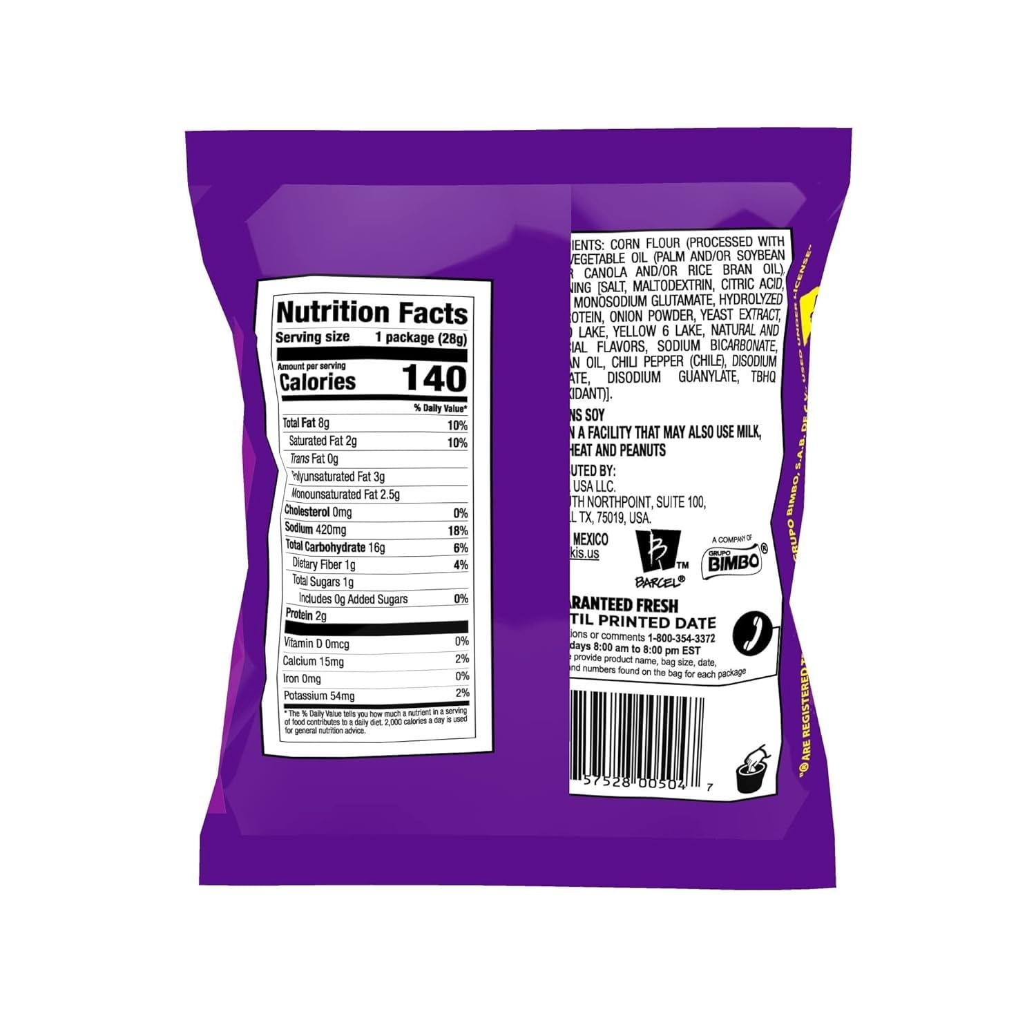Barcel Chili and Pepper Lime Tortilla Chips