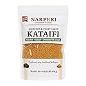 Narperi Gourmet Kataifi Shredded Filo Dough, 1 lb Crispy Kataifi Pastry, Vegan Ready-to-Eat, Traditional Middle Eastern & Turkish Dessert, Perfect