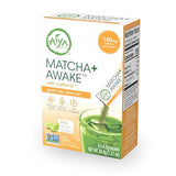 Aiya Matcha+ Awake™ - Lime Flavored Matcha Energy Drink Mix - 140mg Caffeine per Packet - Premium Japanese Matcha Green Tea Powder - On-the-Go Energy