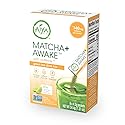 Aiya Matcha+ Awake™ - Lime Flavored Matcha Energy Drink Mix - 140mg Caffeine per Packet - Premium Japanese Matcha Green Tea Powder - On-the-Go Energy
