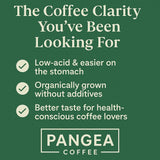 Pangea Coffee Hope Light Roast 3-Pack Bright, Smooth, Low Acid Coffees Organic, Allergen-Free, Specialty Grade Arabica, Fresh Roasted Whole Bean, 3 x