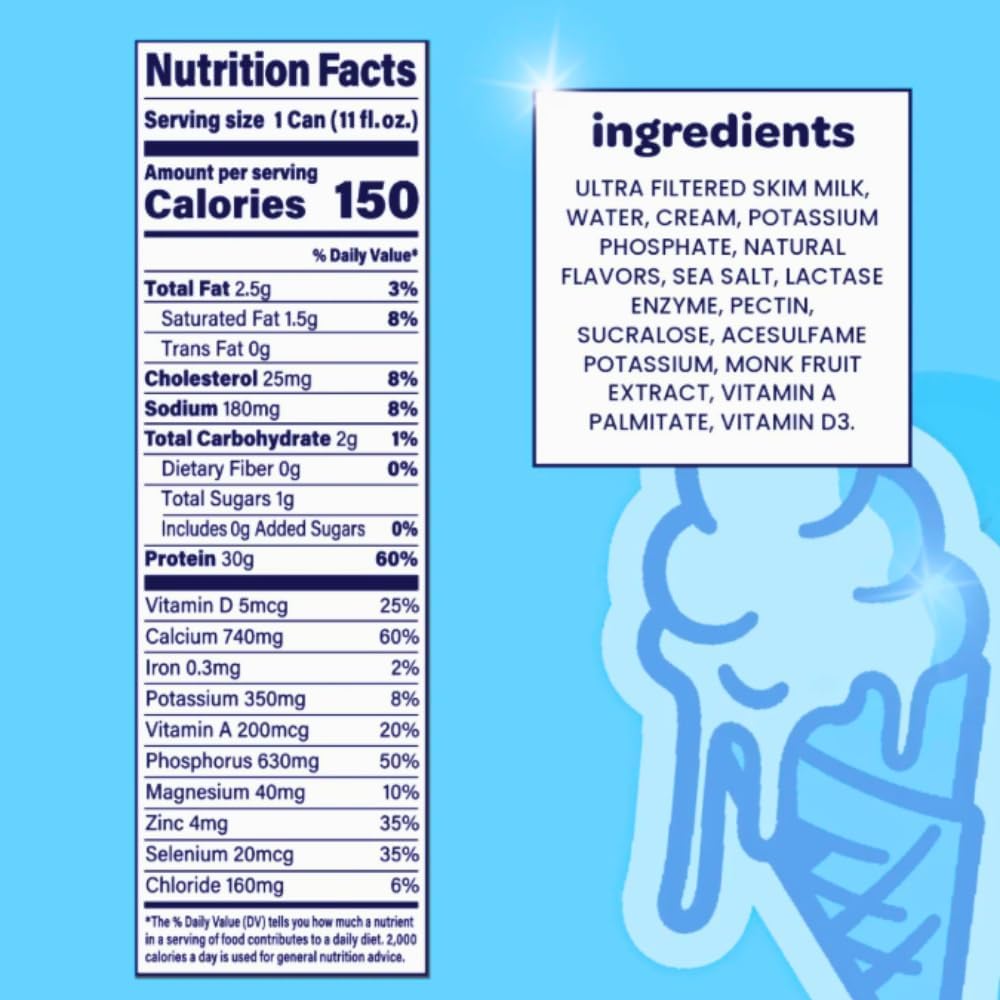 Nurri Ultra Filtered Milk Shake, 3 Count (Vanilla, Stawbery, Chocolate) Total 9 Count