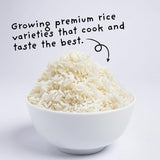 4Sisters - Organic Long Grain White Rice - Grown in USA - Sustainably Grown - Women Owned - Farm to Table (2 lb)