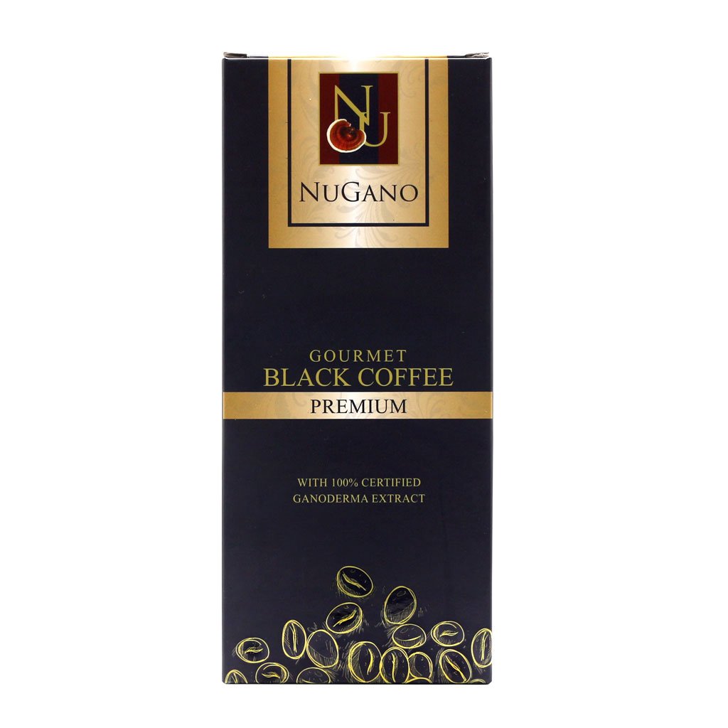 2 Boxes NuGano Ganoderma Lucidum Extract Black Coffee with Zero Calories