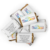 1,000 Promotional Items Branded Logo Candy Personalized Miniatures - White