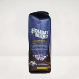 Raven's Brew Coffee Holiday Blend Ground Coffee - Premium 10oz Full City Roast with Molasses, Spices & Baker's Chocolate Notes | Seasonal Celebration