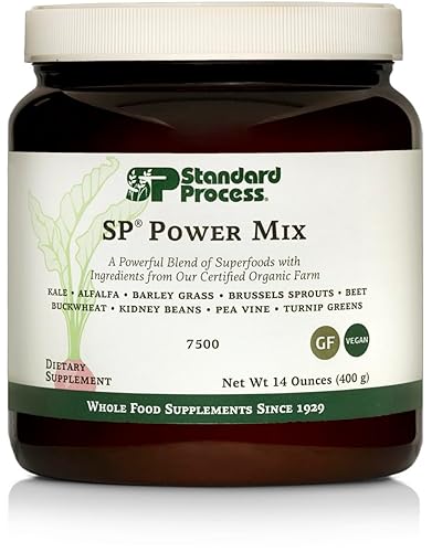 Standard Process Inc. SP Power Mix, Plant-based Superfood Powder, 14 oz, 30-Day Supply