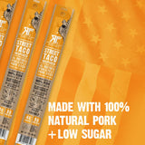 Righteous Felon Meat Sticks | 100% Pasture Raised Pork | 8g Protein per Stick | Keto, Gluten-Free, Low Sugar, High Protein Snack Sticks | Individually