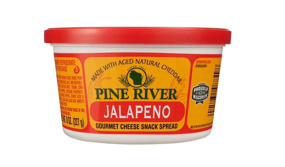 Wisconsin Cheese Spread, 8oz Shelf Stable (Jalapeno)
