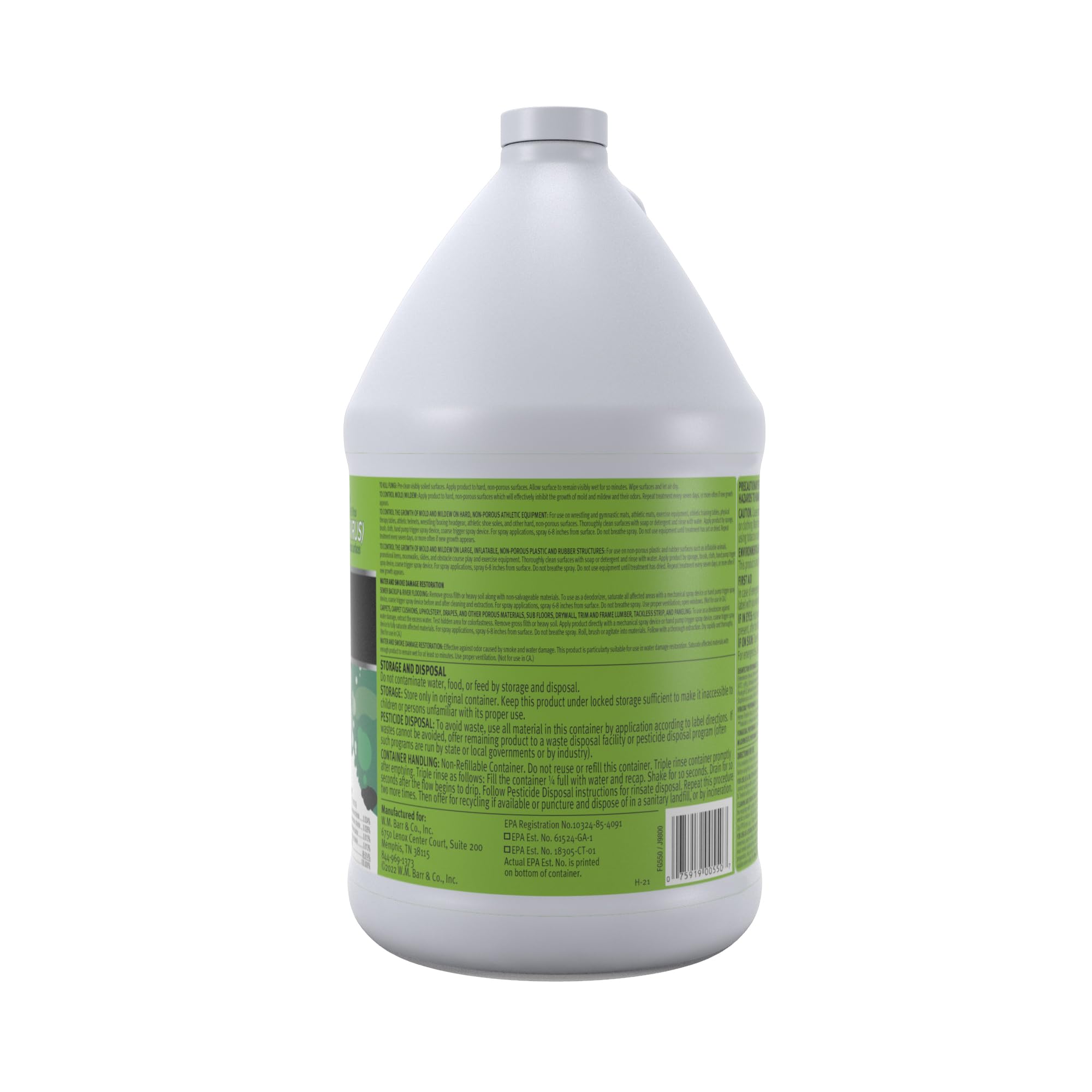Mold Armor Mold Preventer, Disinfectant and Flood Cleanup, 1 gal., Control & Prevent the Growth of Mold and Mildew, Cleans without Bleaching, Ready