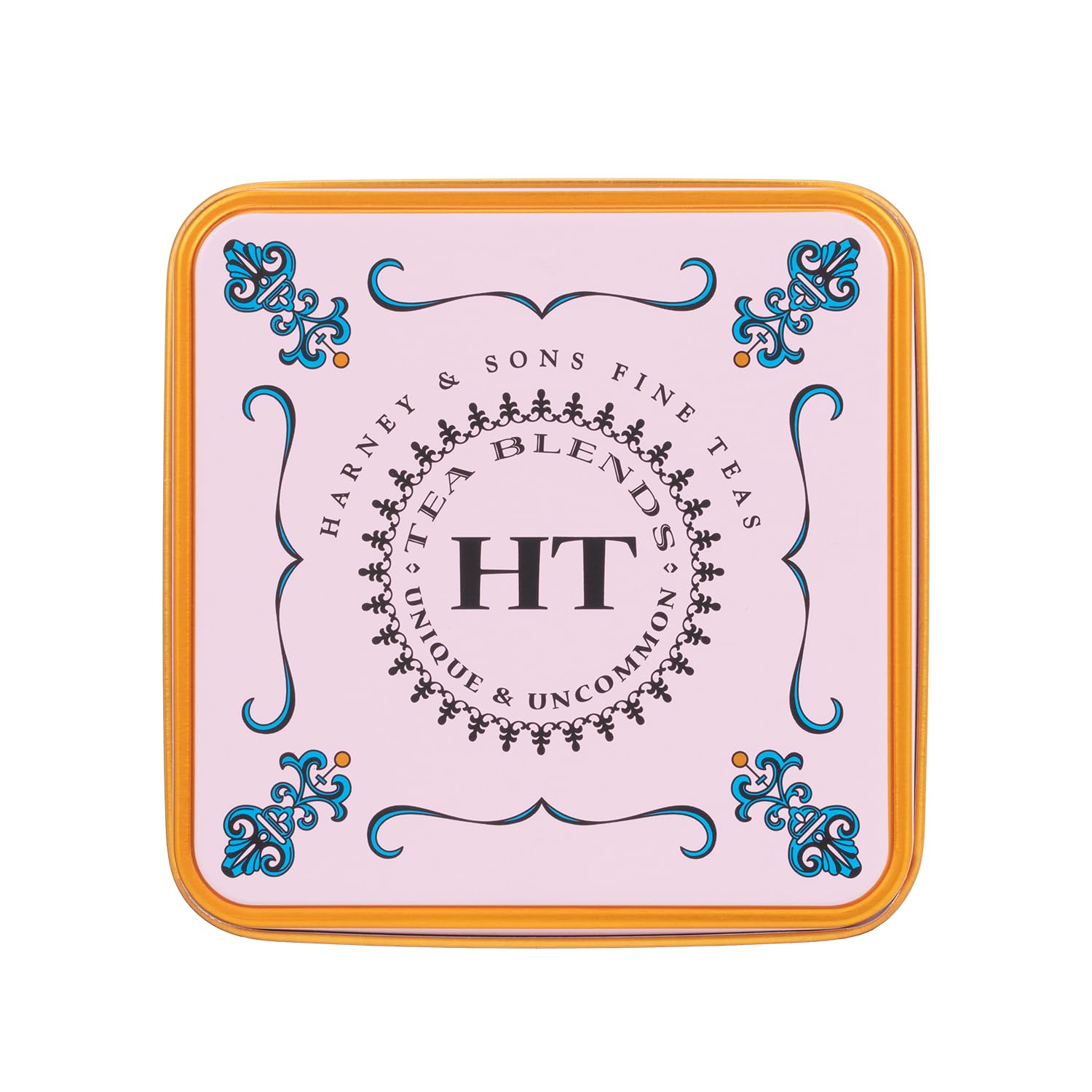 Harney & Sons Caffeinated Blossom Green Tea Tin Sachets Pink 31629, Cherry, 20 Count (Pack of 1)