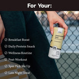 Slate Milk - High Protein Iced Coffee - Sweet Cream Latte - 175mg Caffeine, Lactose Free Energy - 20g Protein, 1g Sugar, 100 Calories, 1g Net Carbs
