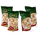 Fresh Wheat Crackers, Round Crunchy Thins, Lightly Salted Baked Snack, Crispy & Ideal for Dips and Charcuterie Boards | PINTON | 7 oz - Pack of 4